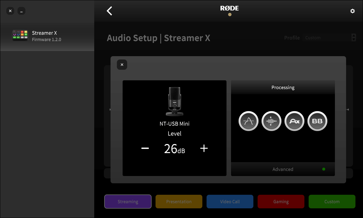 Streamer X USB 2 port